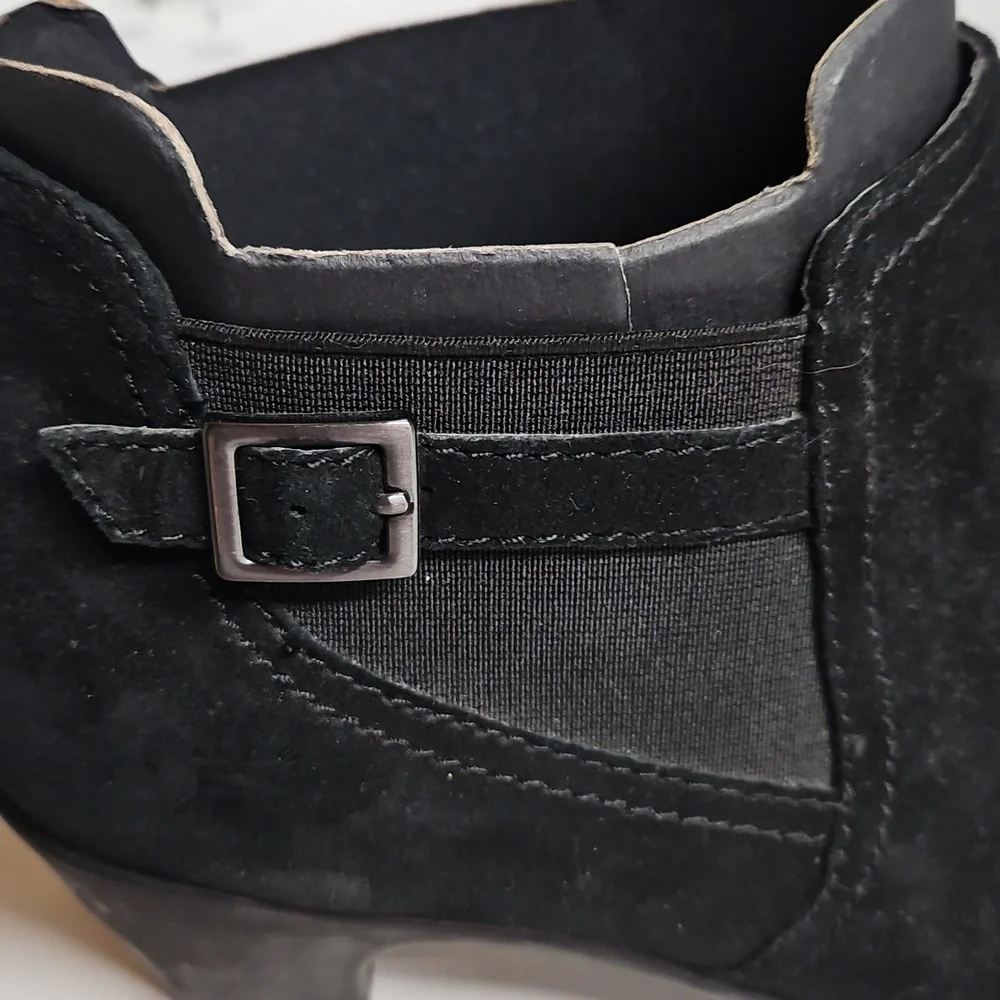 Womens' Evolve EASY SPIRIT Slip On (No Zipper) Ankle Booties 8.5 WW